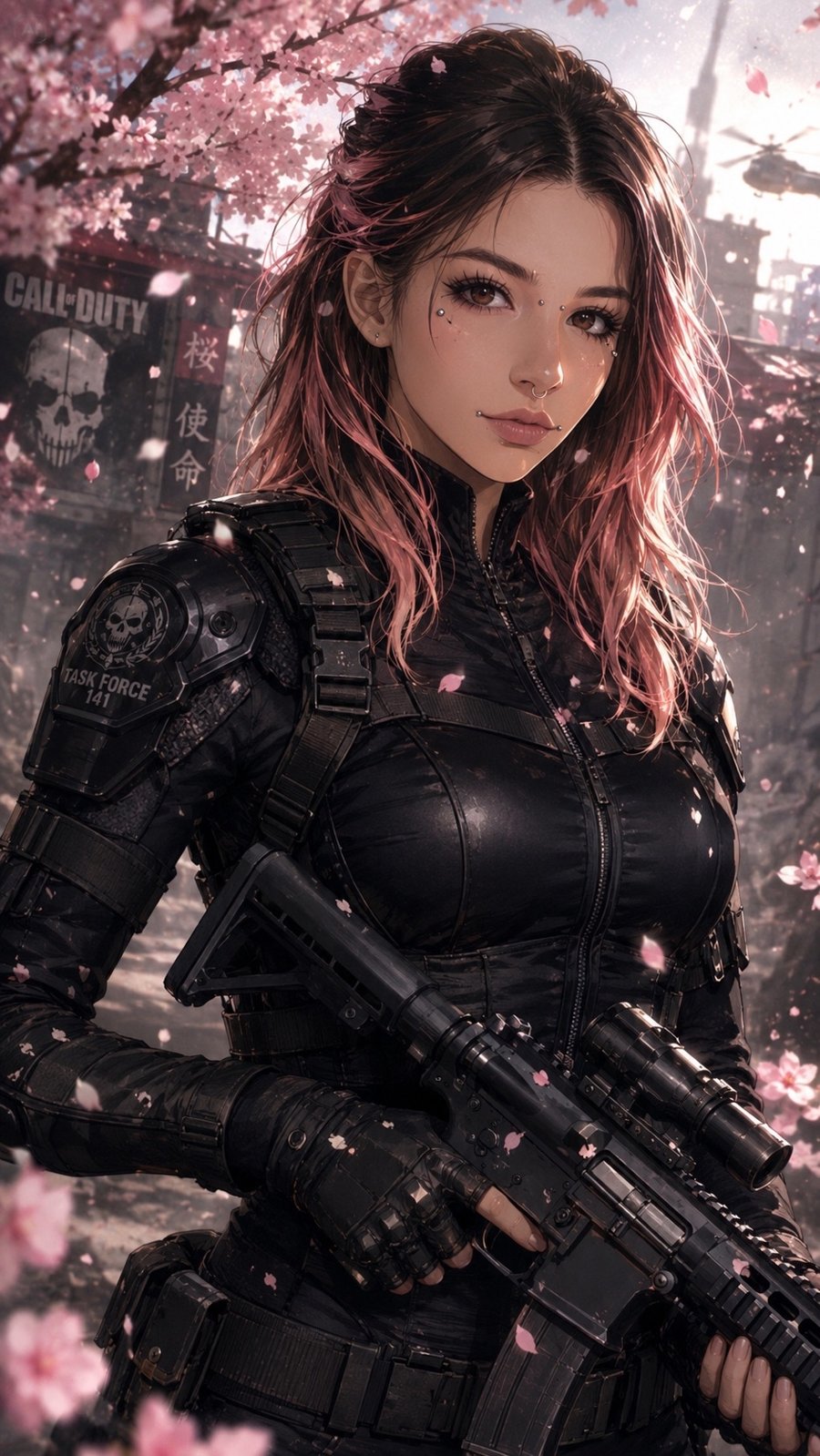 CallofDuty ツ — Sakura Operator Artwork